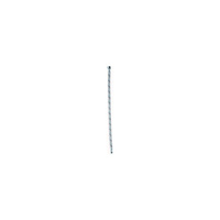 Wąż przyłączeniowy elastyczny KFA Armatura z oplotem (stal), GW x GZ, 1/2'' x 1/2'', długość 400 mm
