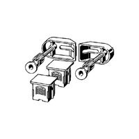 Prevista Dry-zestaw mocujący uniwersalny nr wzoru 8570.36 ilość w zestawie: 2