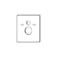 Płyta mocująca VIEGA 804021 (akcesorium) do podwieszanej miski WC stal nierdzewna l: 460 b: 390 s: 2.5