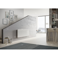 Grzejnik dekoracyjny Kermi®Carré® CPHN1-RO 295x800x61, 295W, podł. 68, RAL 9005 SFE
