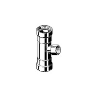 Trójnik VIEGA 42172 stal (ocynk galwaniczny/elektrolityczny) 1 1/4'' x 3/4'' x 1 1/4'' (mz x gw x mz)
