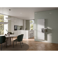 Grzejnik dekoracyjny Kermi®Carré Plus® 1400x295x86, 871W, podł. 6998, RAL 9005 SFE