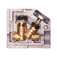 Zawór Thermo DN25 GZ, 50-60st C z izolacją i termometrem