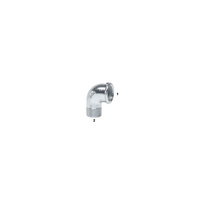 Kolano 90' UNIPAK GEBO Fitting, żeliwo (czarny), 2 1/2'' (GW x GZ)