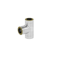 Trójnik izolowany 90' RICOM ENERGY stal nierdzewna 150 x 150 x 150