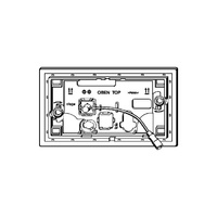Zestaw montażowy VIEGA 86501 (akcesorium) do podwieszanej miski WC tworzywo sztuczne