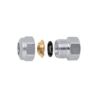 Złączka z gwintem wewnętrznym, wykończenie: chrom F. 3/8"-12CR