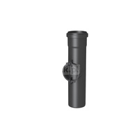 Prostka rewizyjna Concept By JEREMIAS (pp) ZZ x ZW 80 x 80 mm 250 mm spalinowa, kolor czarny