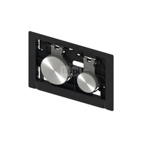 TECEloop - płytka z przyciskami - przyciski - efekt optyczny stali nierdzewnej szczotkowanej "anti-fingerprint"