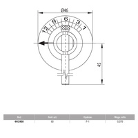 Klucz do nastaw VECTOR ZT 22
