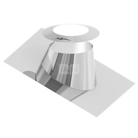 Przejście dachowe 16-25st. aluminiowe z kołnierzem fi110mm