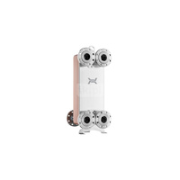 Wymiennik płytowy lutowany miedzią LD235-90L-2S-DN80CS