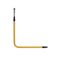 Rura w izolacji 3LPE do zbiornika naziemnego LPG z kompensatorem i półśrubunkiem 3/4