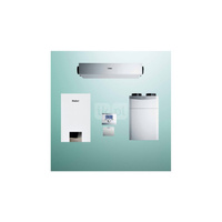 Pakiet - Kocioł gazowy dwufunkcyjny VAILLANT ecoTEC exclusive VCW 36CF/1-7 kondensacyjny wiszący 3.4 - 27.1 kW + RegulatorsensoCOMFORT 720 + RekuperatorrecoVAIR 150/4 L+ Moduł sterowaniaVR 921