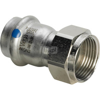 Dwuzłączka z SC 22 x 1 stal szlachetna - nierdzewna / błyszczący