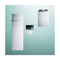 Pakiet systemowy OZE - Pompa ciepła gruntowa solanka-woda VAILLANT VWF 58/4 flexoCOMPACT 5.3 kW 400 V + Rekuperator recoVAIR VAR 360/4 + Regulator sensoCOMFORT VRC 720 + Moduł kaskadowy VR 32/3 + Moduł komunikacji internetowej VR 940f