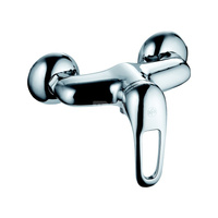 Bateria natryskowa KFA Armatura ALBIT z mieszaczem