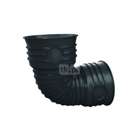 Kolano 30' MAGNAPLAST MAGNACOR MCB, PP (czarny), DN 600 (wz x ww), do kanalizacji