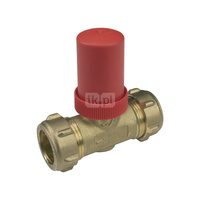 Zawór upustowy różnicy ciśnień, 3/4", przyłączami zaciskowymi 22 mm do rur miedzianych