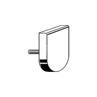 Pokrętło do armatury sanitarnej VIEGA 617108 tworzywo sztuczne chrom