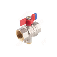 Zawór kulowy FERRO F-POWER 3/4'' GW, uchwyt: motylek