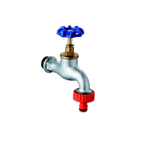 Zawór wodny KFA Armatura M294, żeliwo ocynk GZ 3/4'' x szybkozłączka 3/4''