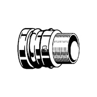 Złącze przejściowe Sanpress VIEGA 2211XL jednoczęściowy, brąz / brąz, 2 1/2'' (mz x gz), 95 mm