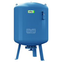 Naczynie wzbiorcze REFLEX DE 1000, pojemność 1000 l, 10 bar / 70'C, kolor niebieski, do instalacji  C.W.U.