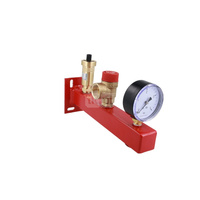 Zespół przyłączeniowy AFRISO BSS 3/4'' GW x GW, max. 3 bar + wskaźnik ciśnienia