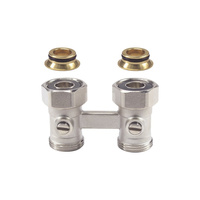 Zawór prosty, podwójny z odcięciem, 3/4", (minimalne zamówienie 10 szt.)