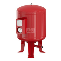 Naczynie wzbiorcze stojące FLAMCO MEIBES Flexcon M, pojemność 2000 l 6-, 16 bar / 120'C fi2'', kolor czerwony, do instalacji 