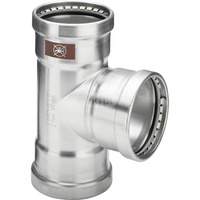 Trójnik VIEGA 1718XL stal szlachetna 76.1 mm x 35 mm x 76.1 mm (mw x mw x mw)