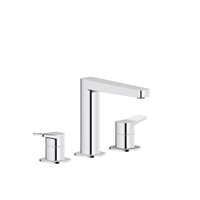 MALAGA CHROM bateria umywalkowa 3-otworowa stojąca